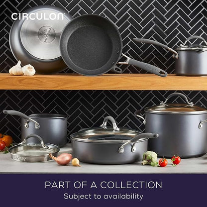 Circulon A1 Series with ScratchDefense Nonstick Induction Frying Pan, 10-Inch, Fry Pan, Graphite - Image 8