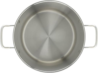 Winware Stainless Steel 16 Quart Stock Pot with Cover, Silver - Image 7