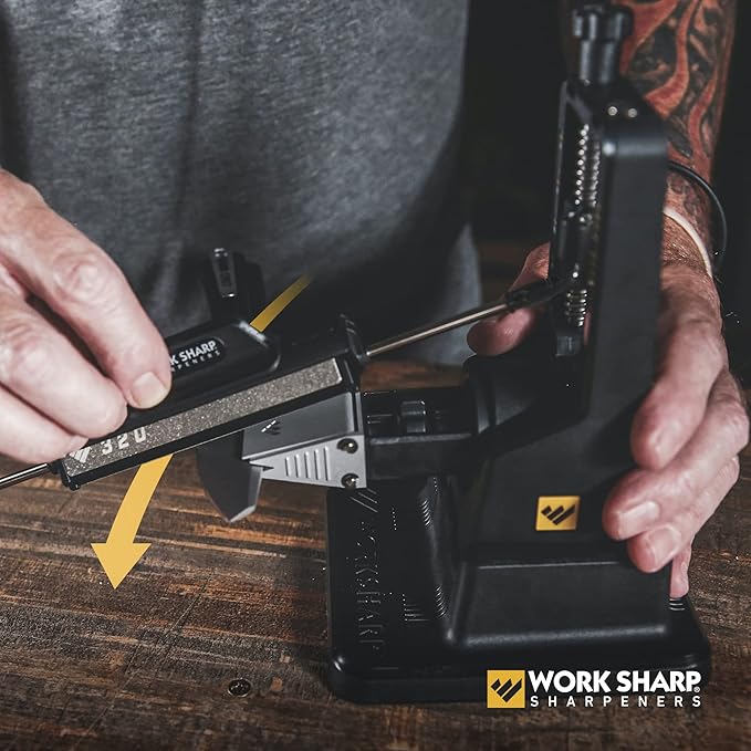 Work Sharp Precision Adjust Knife Sharpener Kit, Sharpens All Pocket and Kitchen Knives with ease & control - Image 8