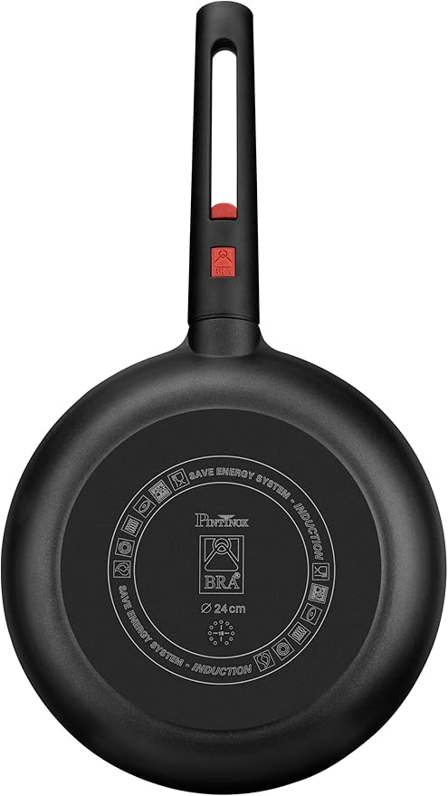 BRA COOKWARE Infinity Nonstick Frying Pan | 10.2-Inch Cast Aluminum Skillet | PFOA/PFAS Free Fry Pan | Removable Handle | All Cooktops (incl Induction) Searing Skillet | Oven Safe up to 425°F