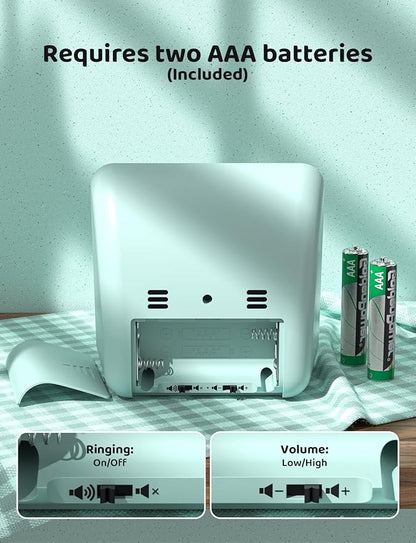 LIORQUE Visual Timer for Kids, 60-Minute Countdown Timers for Classroom Office Kitchen with Silent Operation, Kids Timer for Teaching (Batteries Included) - Image 5