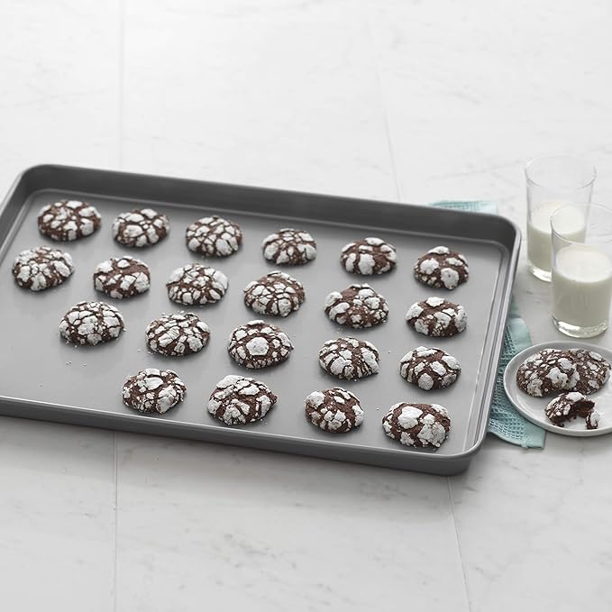 GoodCook Everyday Nonstick Steel Baking Sheet, 15" x 21", Gray - Image 2