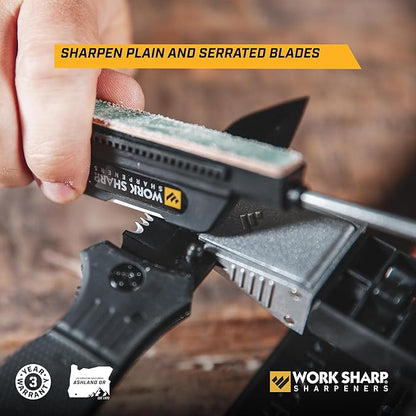Work Sharp Precision Adjust Elite Knife Sharpener - Adjustable Knife Sharpening System - For Hunting, Serrated & Kitchen Knives - Image 7