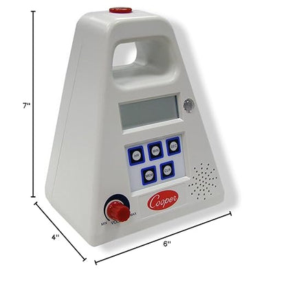 Cooper-Atkins FT24-0-3 Large Single Station Digital Kitchen Timer with Volume Control, 24 Hours Unit Range - Image 5