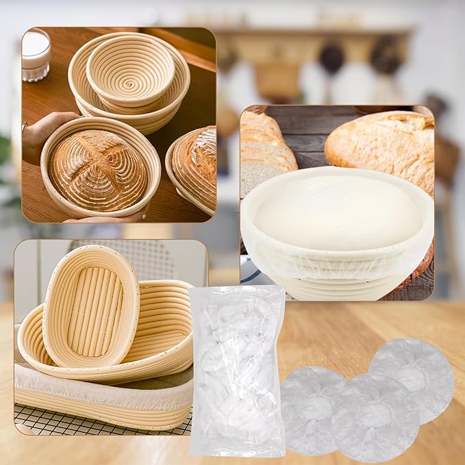 200pcs Reusable Shower Caps for Sourdough Bread Proofing, Plastic Covers With Elastic - Image 6