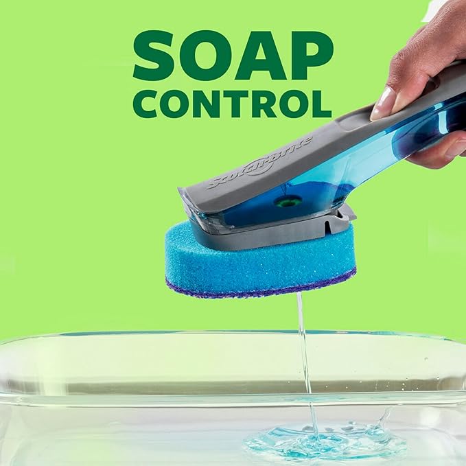 Scotch-Brite Soap Control Odor Resist Non-Scratch Dishwand,(Pack of 4) - Image 5