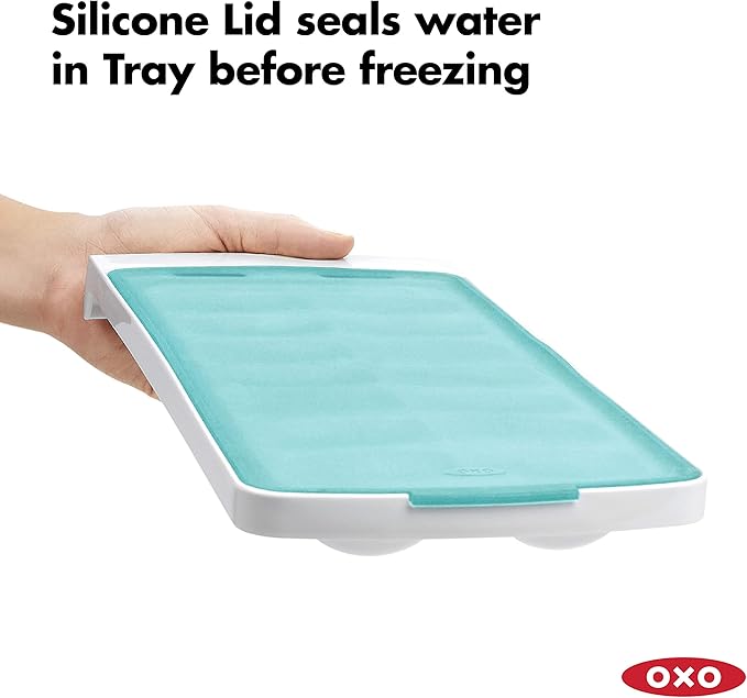 OXO Good Grips No-Spill Ice Cube Tray (Pack of 2) - Image 2
