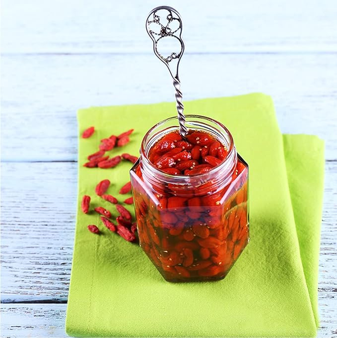 Accguan 20 Pcs 10 oz Glass Jars with Silver Lids, Mason Jars for Gifts, Crafts, Wedding, Spice, Extra Tags String