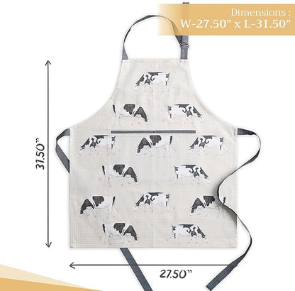 Maison d' Hermine 100% Cotton Apron for women with Pocket Kitchen Chef Apron for Men Cooking Mothers Day Gifts - Image 4