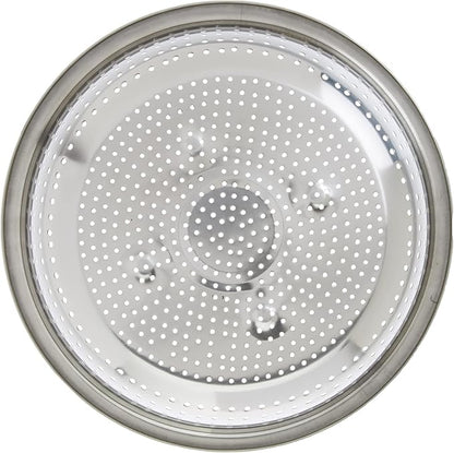 Winco Chinese Colander with 2.5 mm Holes, 11-Inch, Stainless Steel, Medium