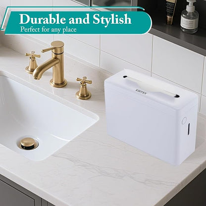 Paper Towel Dispenser Countertop, Multifold Trifold Z-Fold Paper Towel Holder, Hand Towel Dispenser for Kitchen Bathroom Commercial,Single Sheet Dispensing, Non-Slip Base