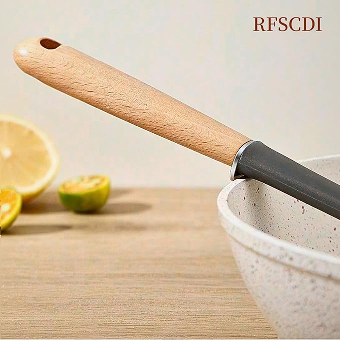 2-Piece Cooking Spatula Set - German standard Food-Grade Silicone with Steel Core, Heat Resistant Up to 500℉, Non-Stick Cooking Utensils for Kitchen with Ergonomic Non-Slip Handle (Gray) - Image 8