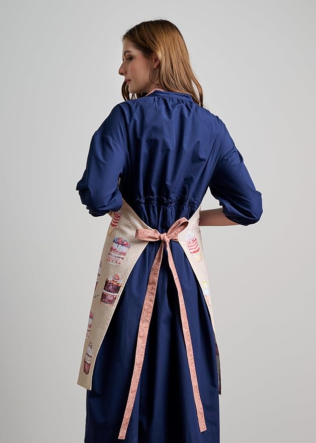Maison d' Hermine 100% Cotton Apron for women with Pocket Kitchen Chef Apron for Men Cooking Mothers Day Gifts - Image 8