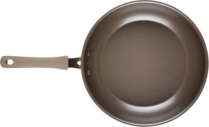 Rachael Ray Cook + Create Nonstick Frying Pan/Skillet, 12.5 Inch - Almond - Image 10