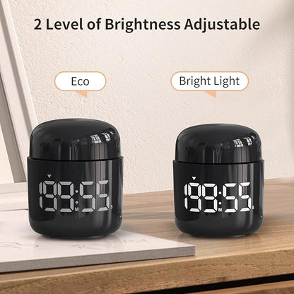 Digital Kitchen Timer,Countdown Countup Timer with Large LED Display Volume Adjustment,Timer for Cooking, Classroom Time for Kids and Teachers. (Black) - Image 3