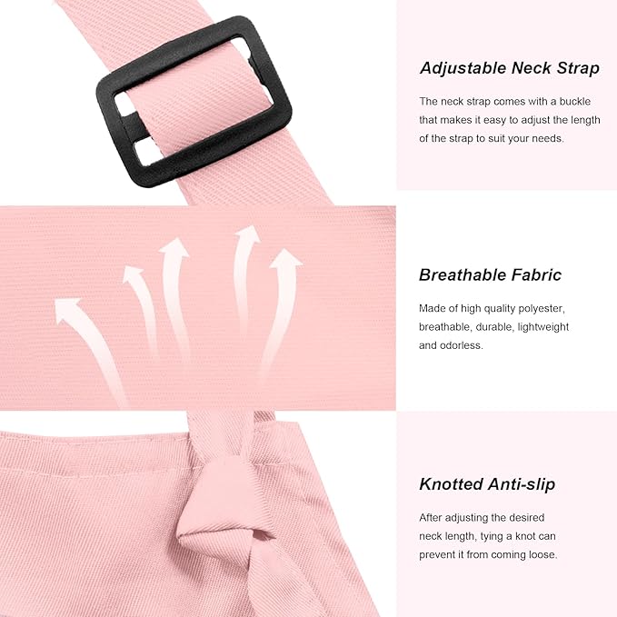 15 Pcs Adult Aprons Bulk with Pockets Adjustable Bib Chef Apron for Women Men Painting Cooking Crafting (S/L) - Image 3