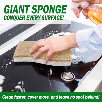 AIDEA XL Sponges Kitchen, 12Count, Non-Scratch Dish Sponges, Large Natural Sponge for Non Stick Cookware, Cellulose Cleaning Sponge for Dishes, Bathroom, Household - Image 3