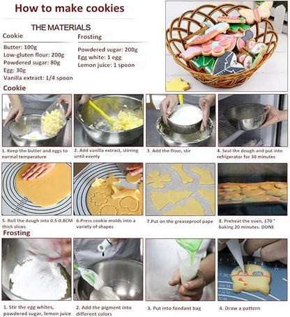 Construction Tool Cookie Cutter Set of 9 - Hammer Pliers Screwdriver Safety Helmet Hard Hat Wrench Spanner Drill Scissor Hardware Tools Cookie Cutters Shapes Molds for Kids Labor Day Party Supplies