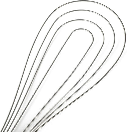 Martha Stewart Richburn 2pc 12" Stainless Steel Balloon & Flat Whisk - Satin Finish