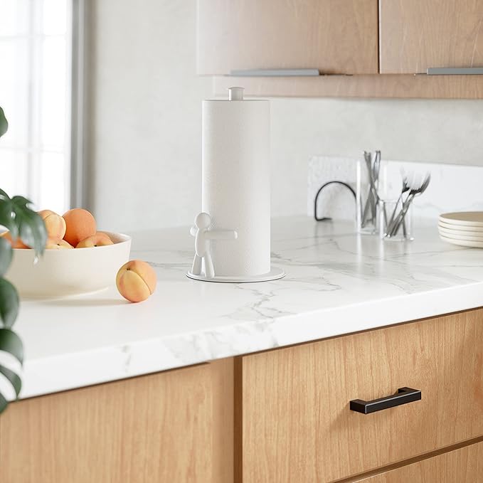 Umbra Buddy Countertop Paper Towel Holder, White - Image 3