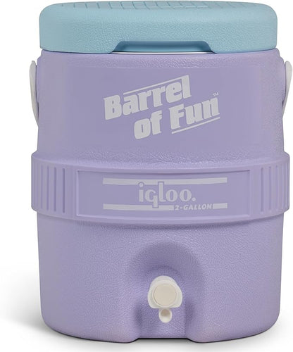 Igloo 2-Gallon Retro Party Water Jug Cooler, Lilac Breeze - Image 9