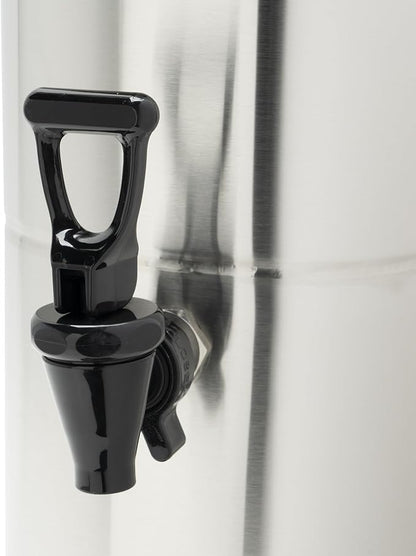 Winco 3gal Slim Iced Tea Dispenser, S/S