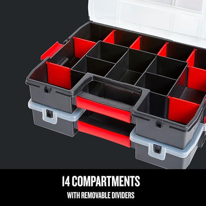 CRAFTSMAN Tool Organizer, 2-Packs with 14-Compartments, Lid Includes Secure Latch (CMST60944M) - Image 5