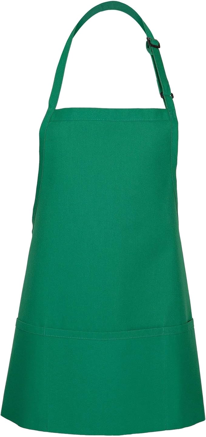 FAME® 3 Pocket Adjustable Unisex Bib Apron - F10 - Restaurants, Home, Hobbyist, Chef, Paint Party, Gardener, Grocery Store