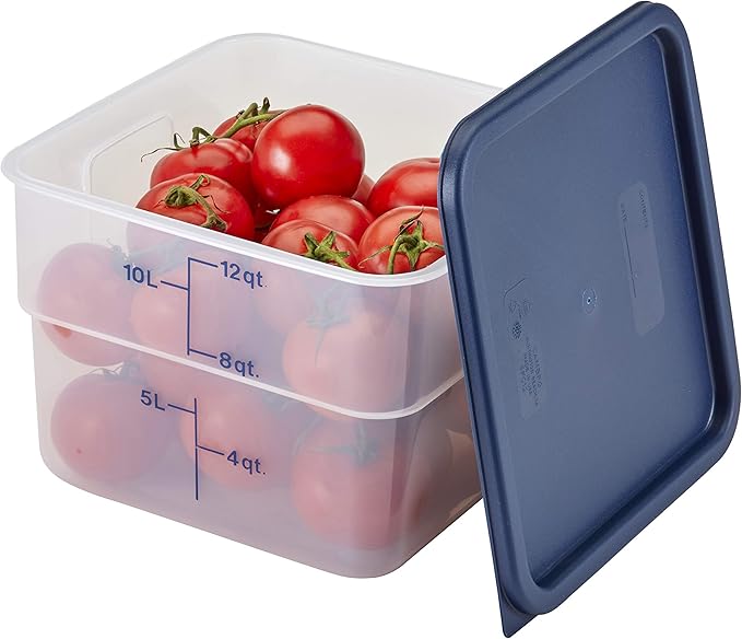 Cambro 12SFSPP190 12 qt Polypropylene Food Storage Container - CamSquare® Case of 6 - Image 2
