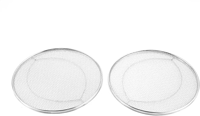 2 Pack Splatter Shield, Stainless Steel Splash Guard, Detachable Reusable Splatter Screen Replacement for Ninja Foodi Smart XL 6-in-1 Indoor Grill FG550 FG551 BG500A DG551