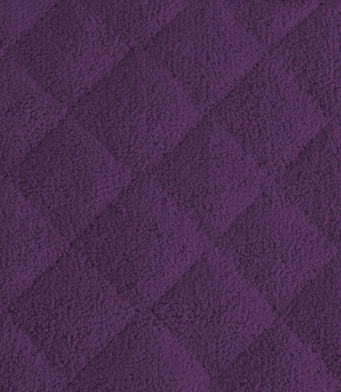 DII Basic Terry Collection Quilted 100% Cotton, Potholder, Eggplant, 3 Piece - Image 4