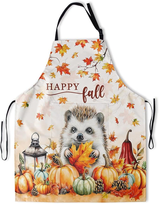 Funny Apron Polyester Grooming Aprons with Pocket for Cooking Kitchen Grilling Adults