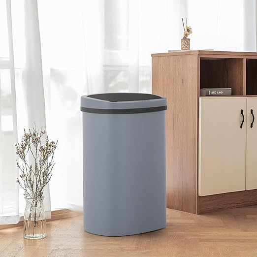 FDW Garbage Can 13 Gallon 50 Liter Kitchen Trash Can for Bathroom Bedroom Home Office Automatic Touch Free High-Capacity with Lid Waste Bin - Image 6