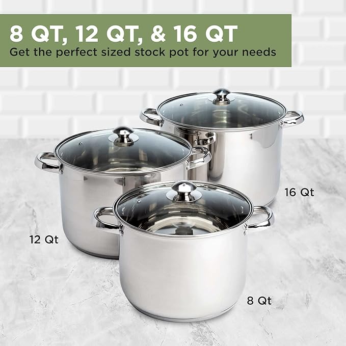 Ecolution Stainless Steel, 8-Quart (Pack of 2) - Image 11