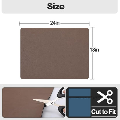 Ecotrim - Dish Drying Mat for Kitchen Counter | Coffee Bar Mat for Countertops | Heat Resistant Drainer Mat with Non-slip Rubber Backed | Hide Stain Kitchen Absorbent Draining Mat | Brown 18"x24" - Image 6