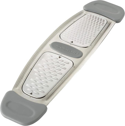 Rachael Ray Tools and Gadgets Stainless Steel Multi Grater for Cheese, Ginger, Garlic, and more, Gray by RachaelRayKitchenware