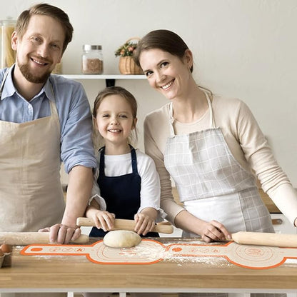 Silicone Bread Sling for Dutch Oven, 2 PCS Non-Stick & Easy Clean Reusable Silicone Baking Mat with Long Handles, Easy to Transfer Sourdough Bread Oval and Round - Image 7
