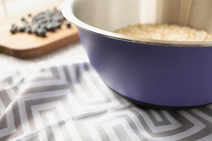 Fox Run Stainless Steel Mixing Bowl, Purple, 6.25 Quart - Image 5