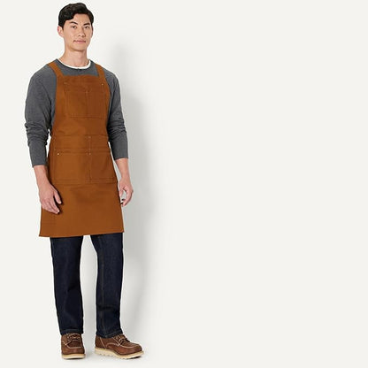 Amazon Basics Men's Chef, BBQ, Workwear Apron