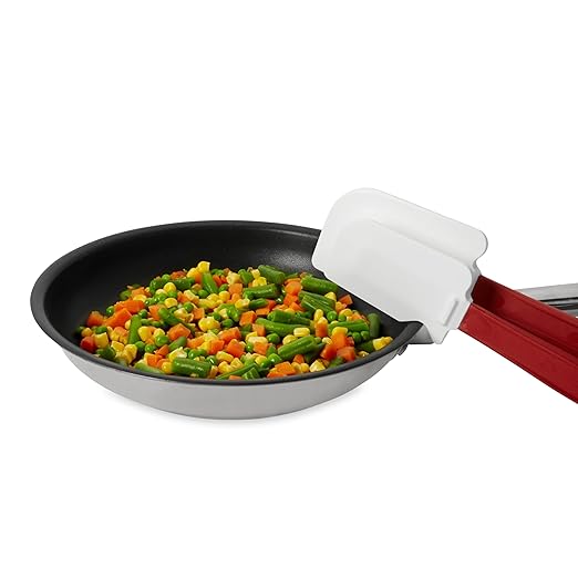 Rubbermaid Commercial Products High Heat Resistant Silicone Heavy Duty Spatula/Food Scraper 13.5-Inch 500 Degrees F Red Handle for Baking/Cooking/Mixing Commercial Dishwasher Safe - Image 5