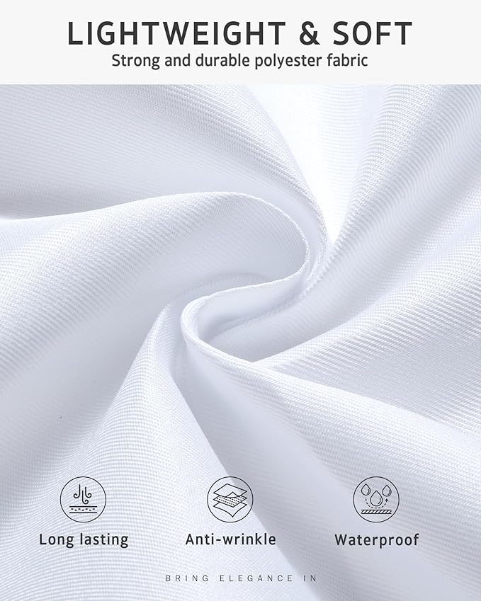 Syntus Server Apron for Men Women, Waitress Waist Apron, Black 1/3/12 Packs - Image 3