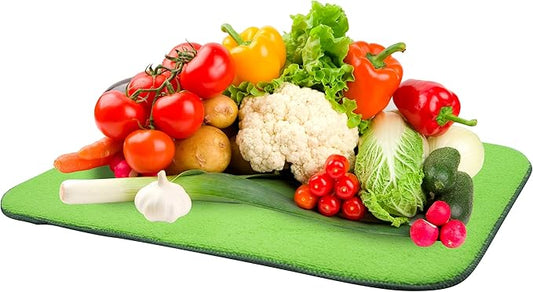 Jacent Microfiber Produce Drying Mat, 12 x 18 inch - 1 Pack