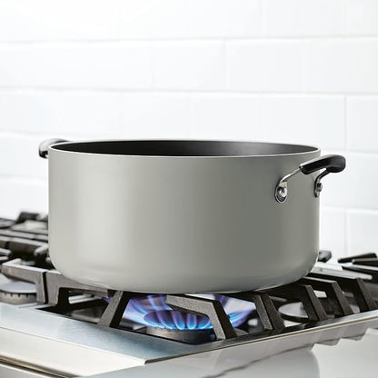 Farberware Cookware Nonstick Stockpot with Lid, 10.5 Quart, Silver - Image 3