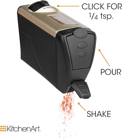 KitchenArt 57010 Select-A-Spice Auto-Measure Carousel Professional Series, Satin - Image 4