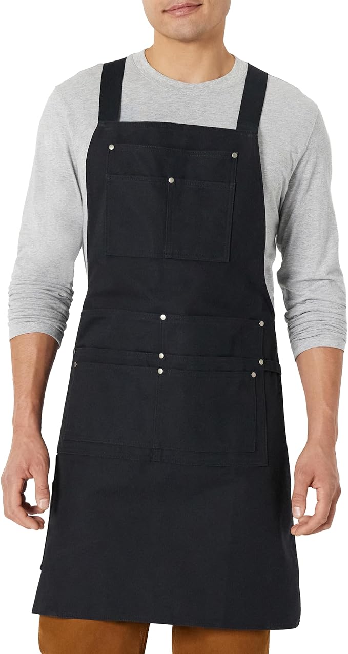 Amazon Basics Men's Chef, BBQ, Workwear Apron