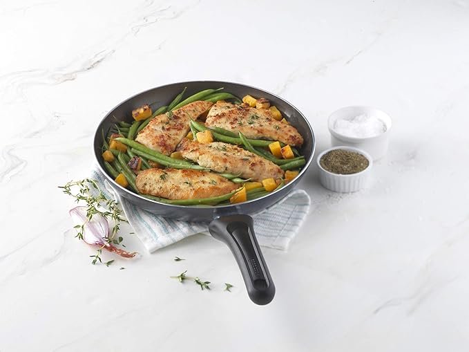GoodCook Nonstick Sauté Pan, 10 Inch, Black - Image 3