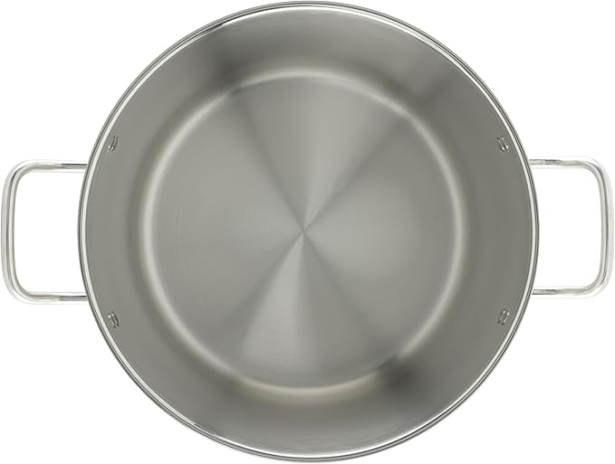 Winware Stainless 20-Quart Steel Stock Pot with Cover, Silver - Image 6