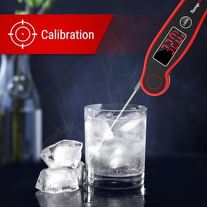 TempPro TP19 Waterproof Digital Meat Thermometer for Grilling with Ambidextrous Backlit & Thermocouple Instant Read Kitchen Cooking Food Thermometer for Candy Oil BBQ Smoker (Previously ThermoPro) - Image 7