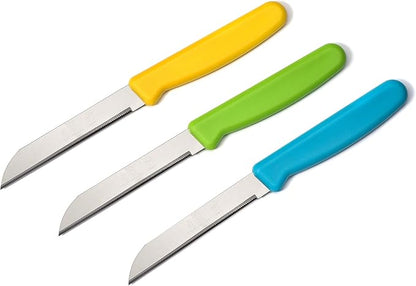 Alfi All-Purpose Knives Aerospace Precision Pointed Tip - Home And Kitchen Supplies - Serrated Steak Knives Set | Made in USA (Sunny Yellow) - Image 4