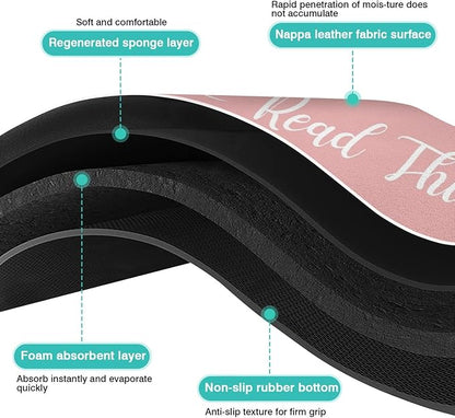 Coffee Bar Mat for Countertops 23inx15in,Absorbent Hide Stain Anti-Slip Cafe Bar Accessories Fit Under Coffee Machine Mat,dish drying mats for kitchen